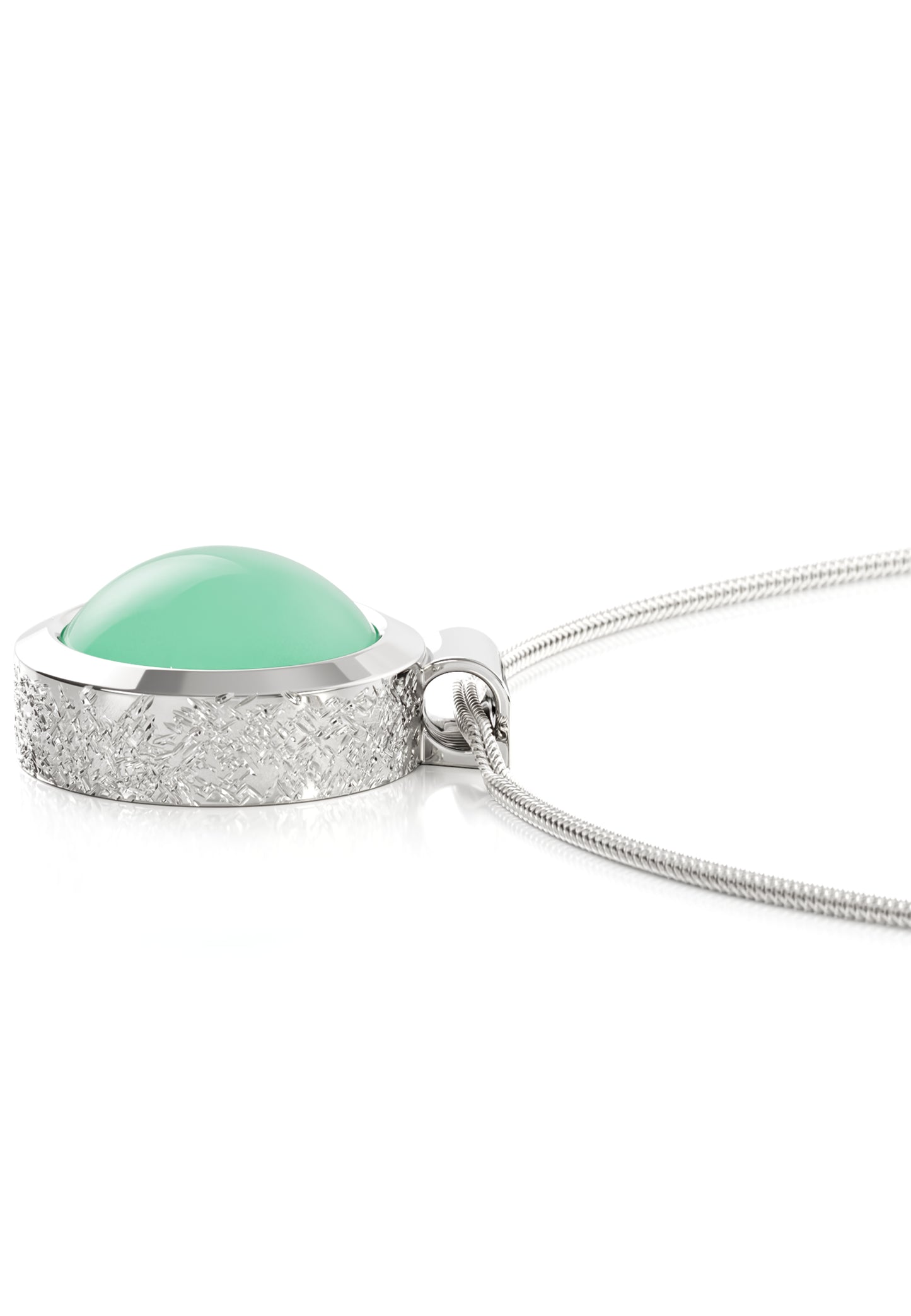 Ovalis Necklace Chrysoprase