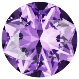 Klare Eleganz Edelstein Amethyst