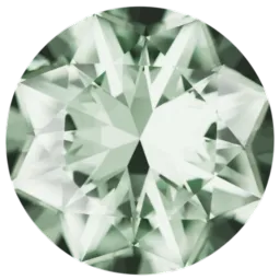 Clear elegance gemstone prasiolite