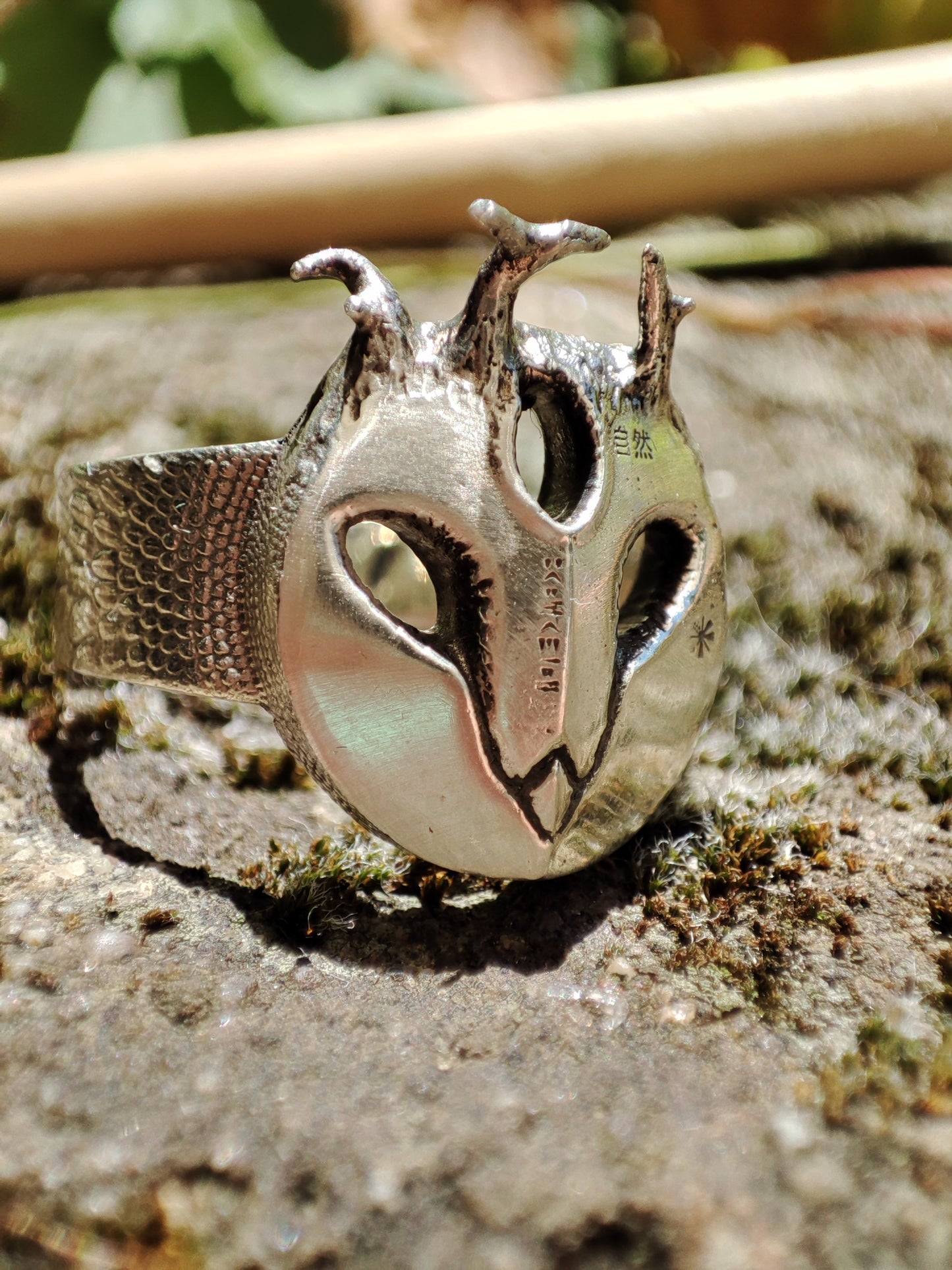 PiArt X Yannik Owl Mask Ring