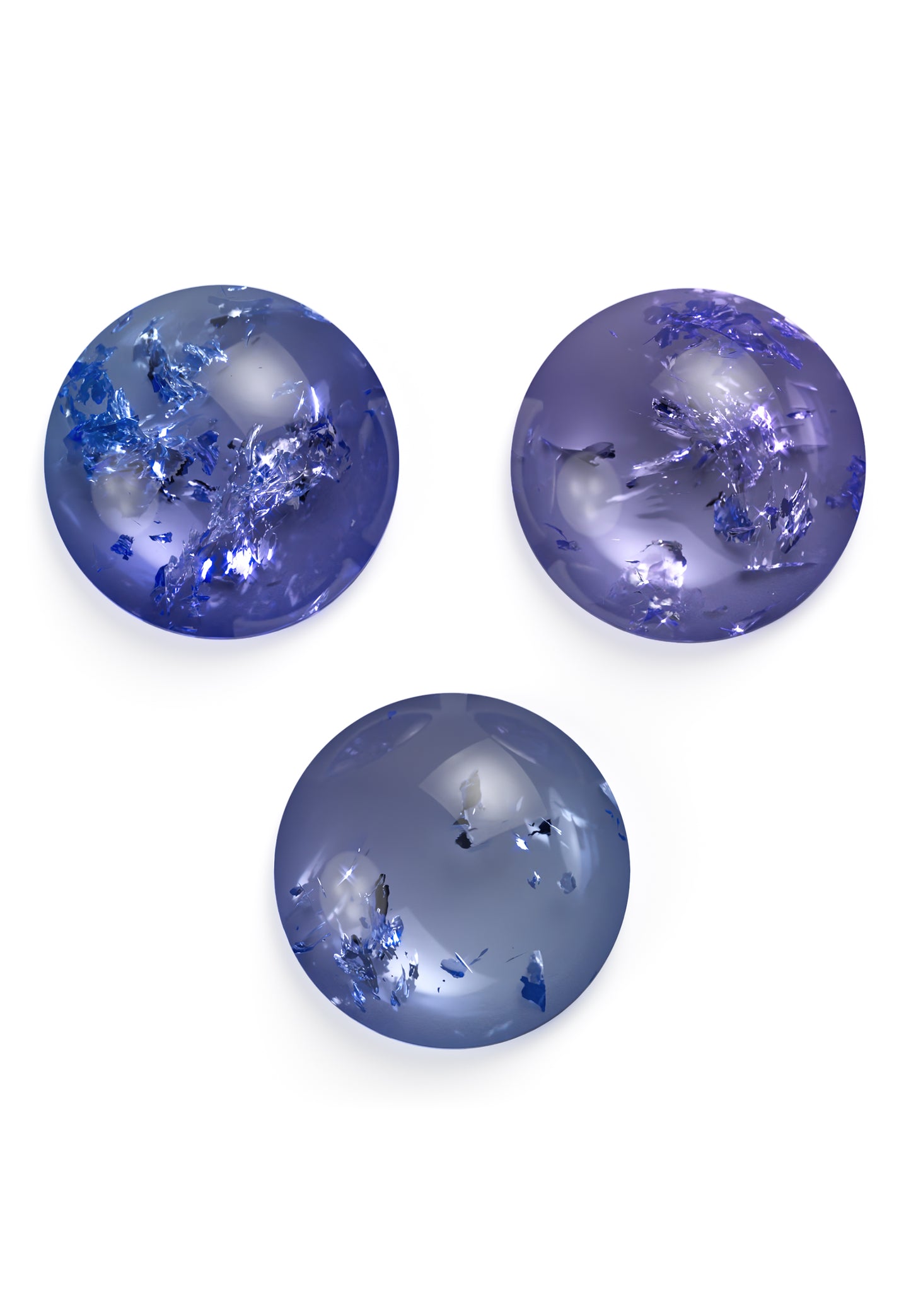 Tanzanite cabochon gemstone
