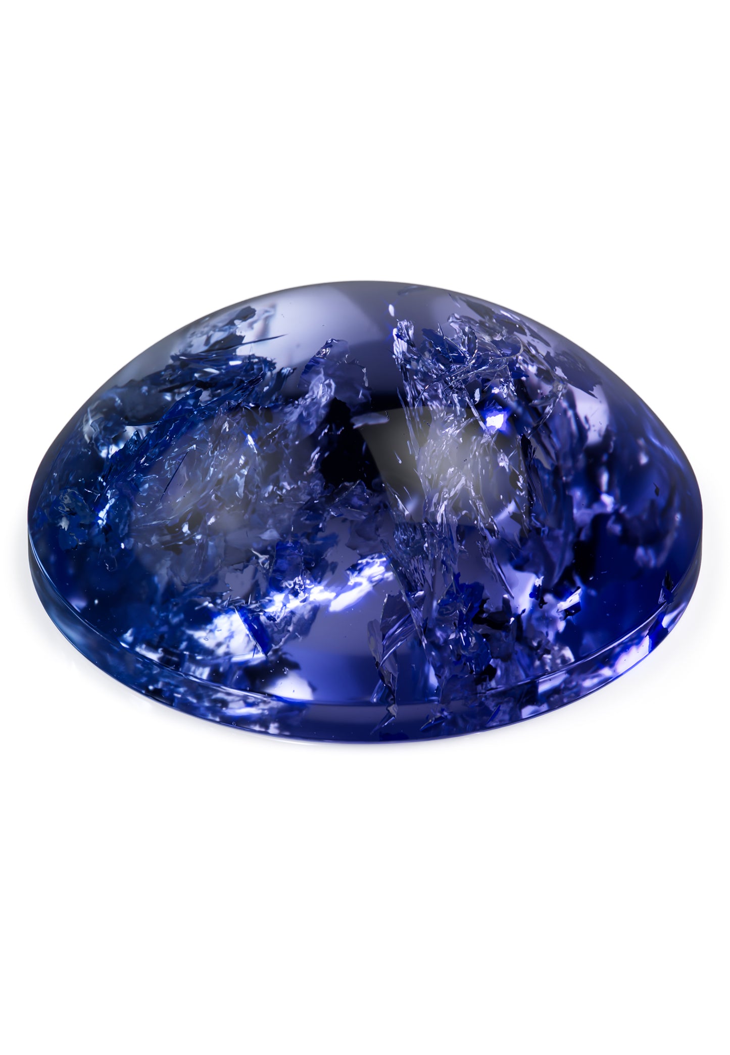 Tanzanite cabochon gemstone