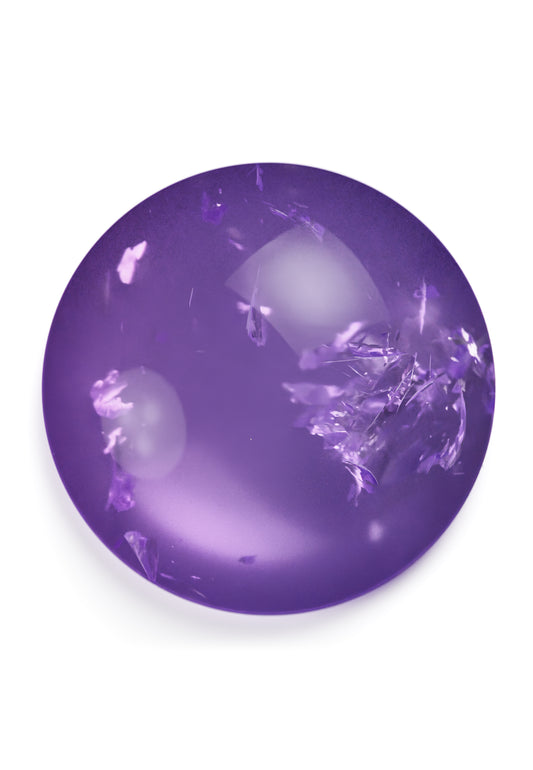 Ovalis Edelstein Amethyst