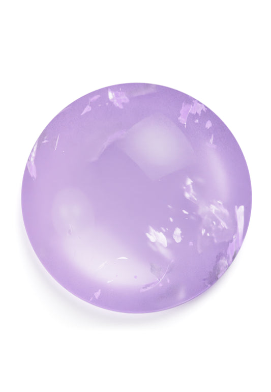 Ovalis Edelstein Amethyst Pink