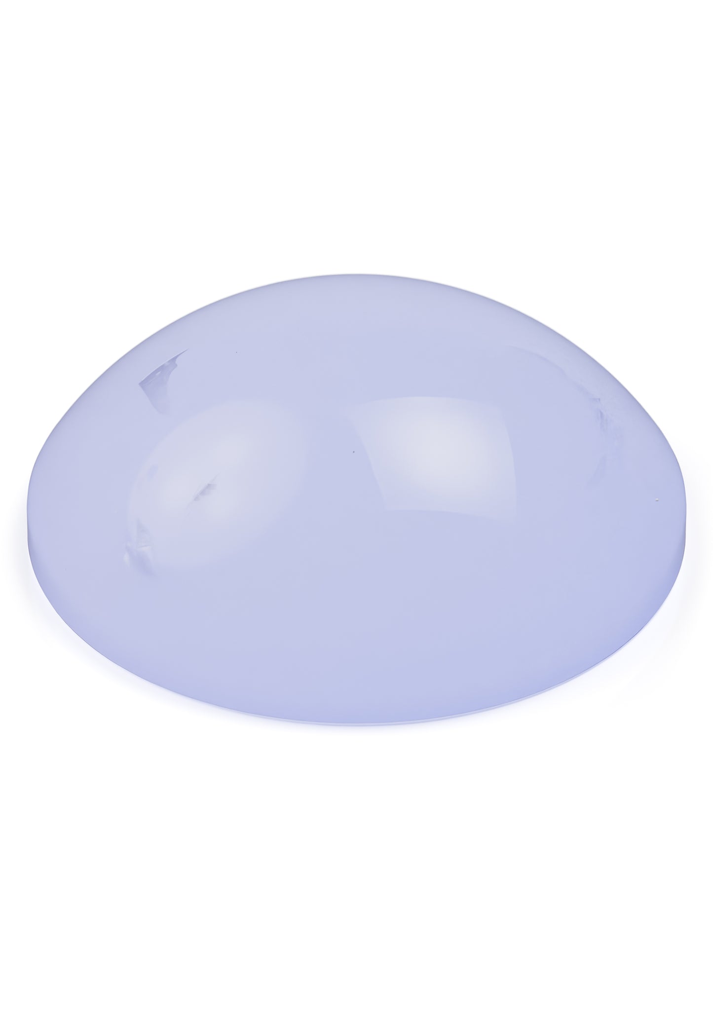 Ovalis gemstone lavender agate