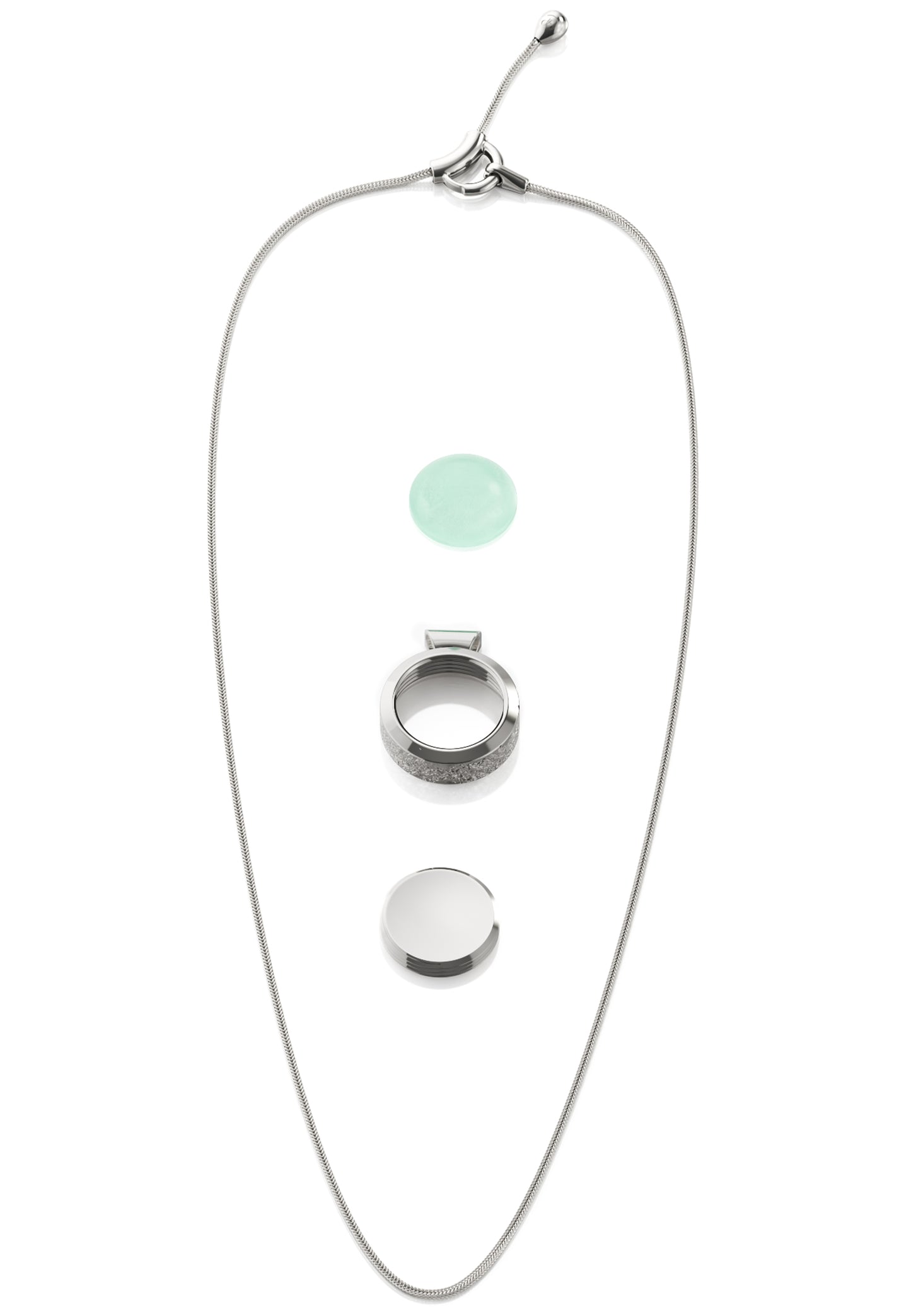 Ovalis Necklace Chrysoprase