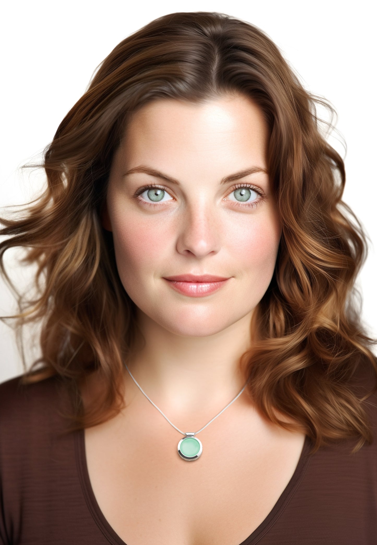Ovalis Necklace Chrysoprase