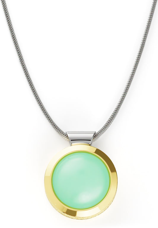 Ovalis Necklace Chrysoprase