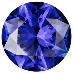 Klare Eleganz Edelstein Tansanit