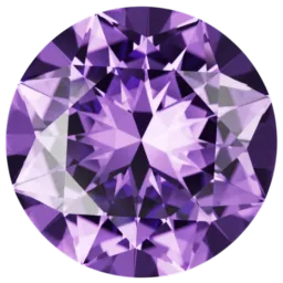 Clear elegance gemstone Amethyst