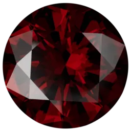 Clear elegance gemstone garnet