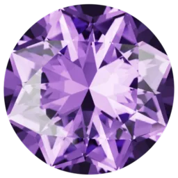 Klare Eleganz Edelstein Amethyst