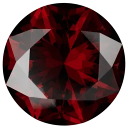 Clear elegance gemstone garnet