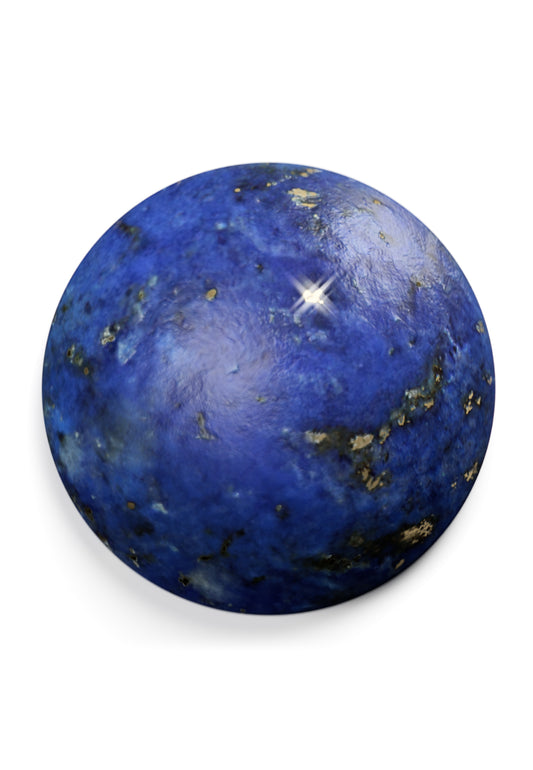 Ovalis Edelstein Lapislazuli