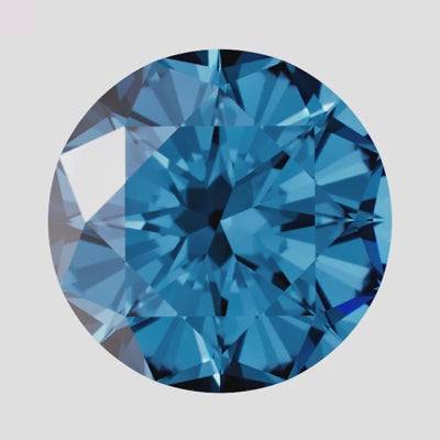 Klare Eleganz Edelstein Zirkon Blau