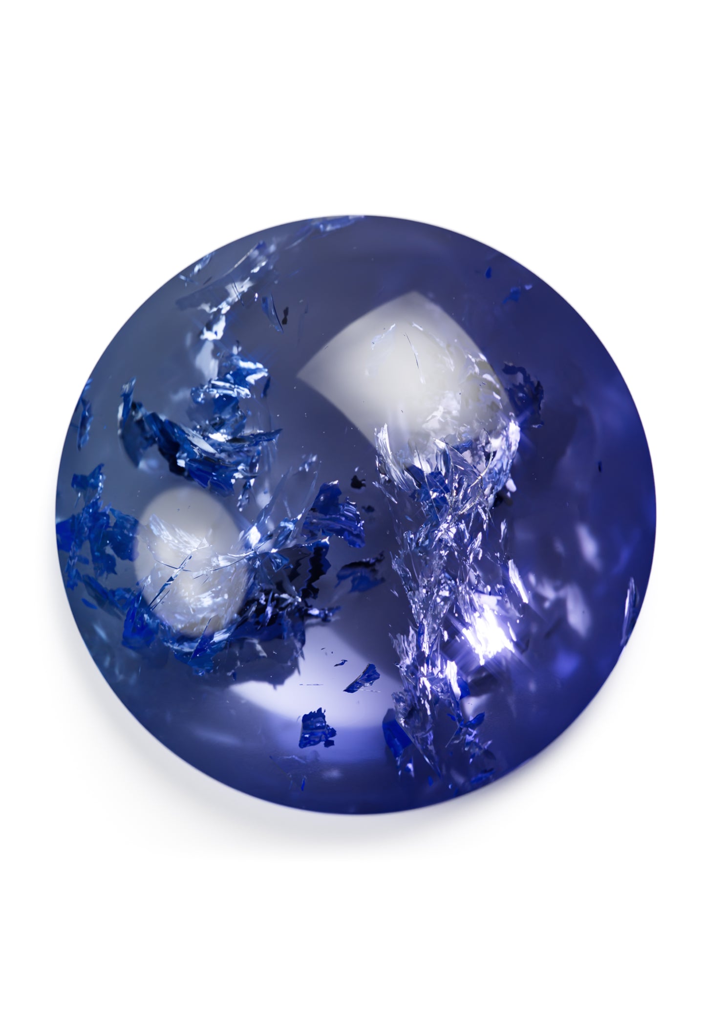 Tanzanite cabochon gemstone